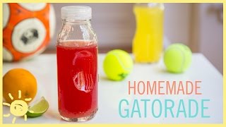 EAT  Homemade Gatorade [upl. by Nrubua277]