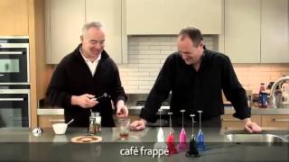 How to make a frappé coffee using an aerolatte milk frother [upl. by Luther924]