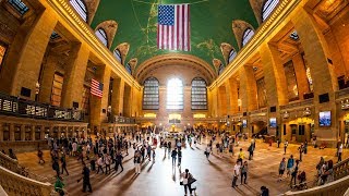 Walking Tour of Grand Central Terminal — New York City 【4K】🇺🇸 [upl. by Burg]