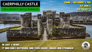 Caerphilly Castle  The Largest in Wales 2nd in Britain [upl. by Yttig814]