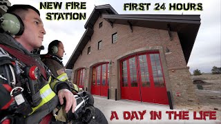 First 24 Hours in a New Fire Station  A Day in the Life [upl. by Hait]