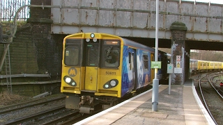 Half an Hour at 216  Birkenhead North Station 1022017  Class 507 508 terminus [upl. by Yesdnik]